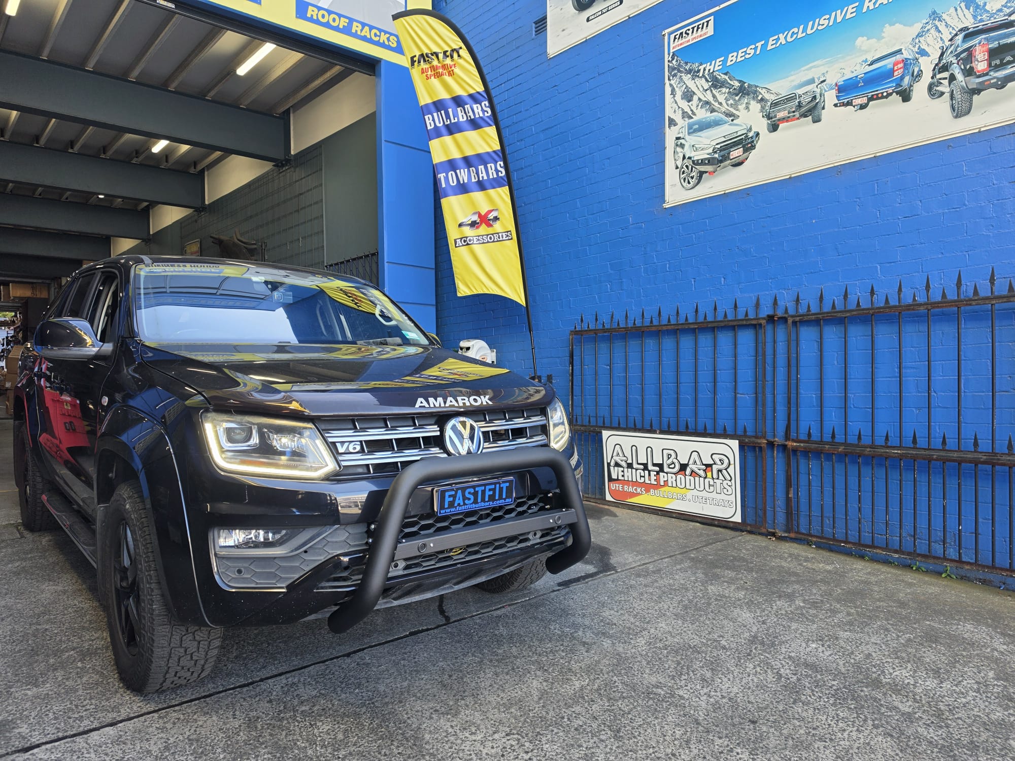 ALL BARS NUDGE BAR (Black) VOLKSWAGEN AMAROK 2019