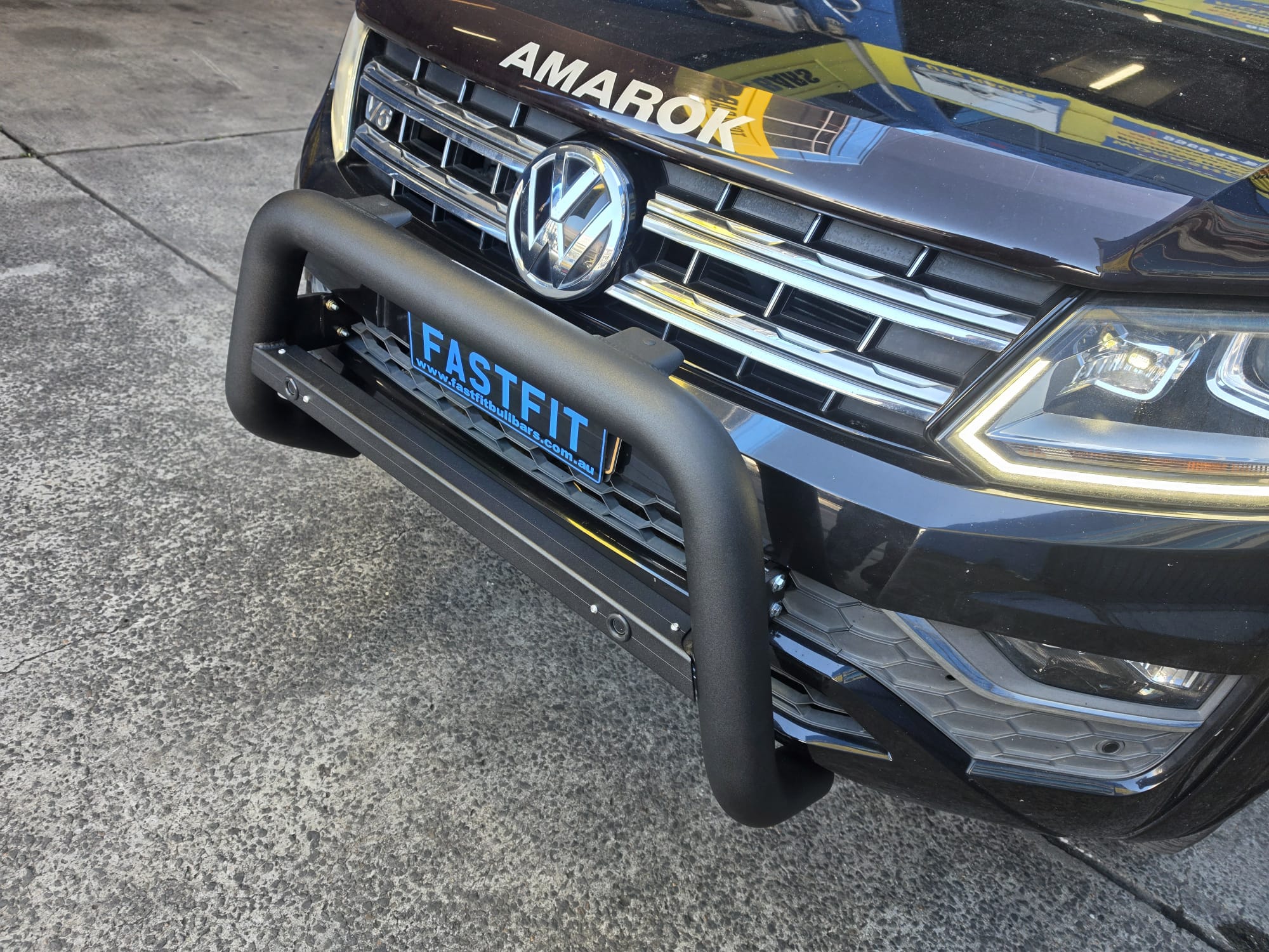 ALL BARS NUDGE BAR (Black) VOLKSWAGEN AMAROK 2019