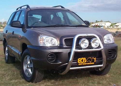 HYUNDAI SANTA-FE Series 2 Nudge Bar (11/00 to 04/06)