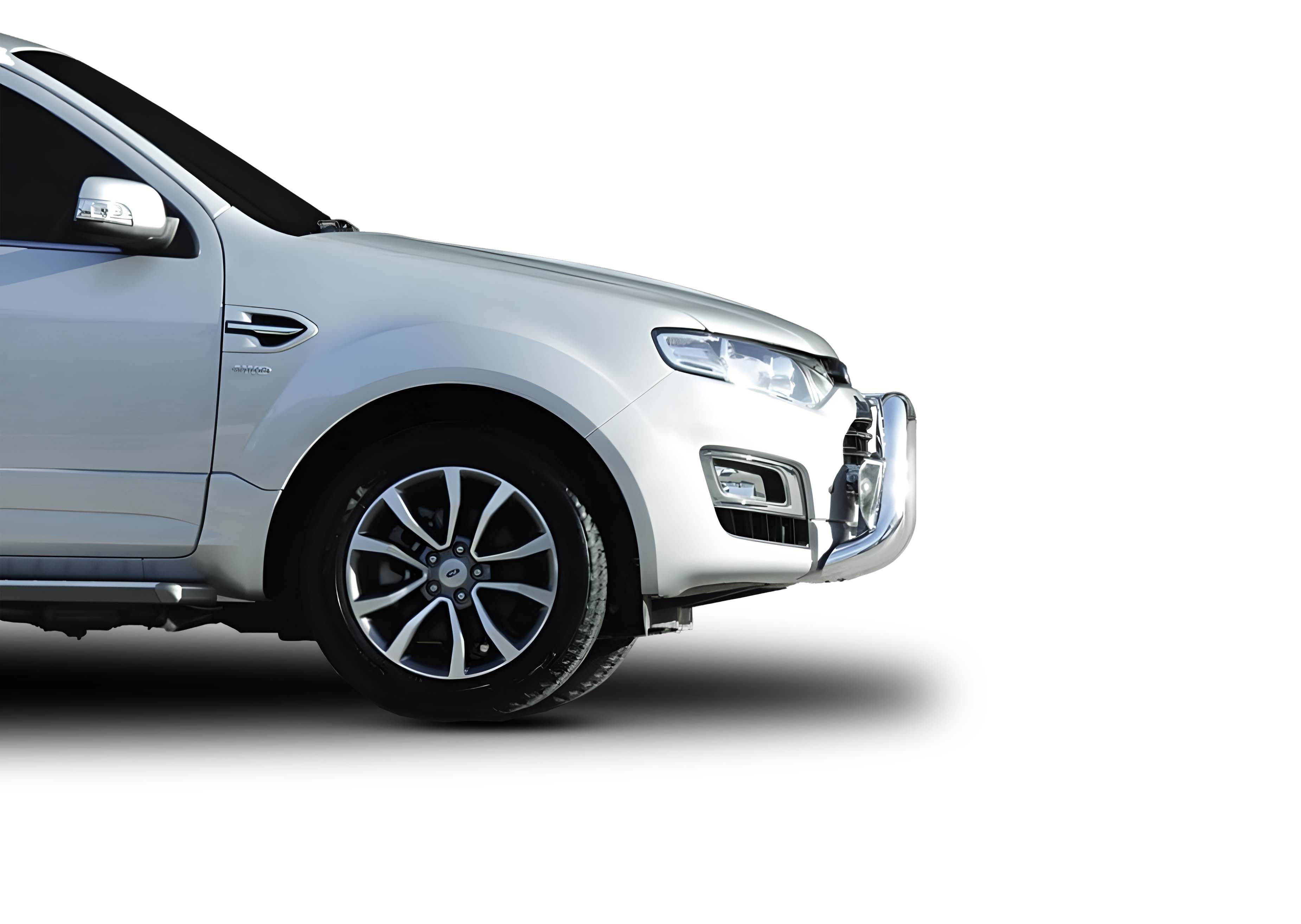 ECB NUDGE BAR (BLACK) TO SUIT FORD TERRITORY SZ MKII 10/2014 to 12/2016