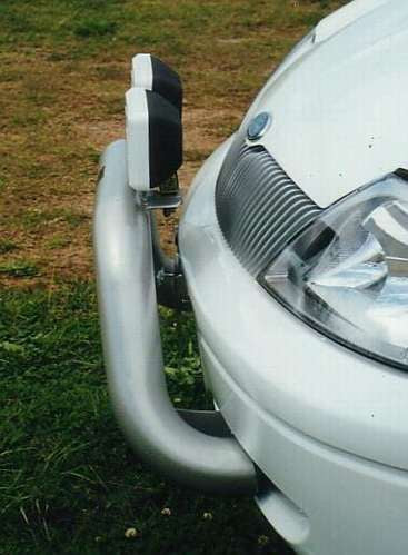 ECB NUDGE BAR (POLISHED FINISH) TO SUIT FORD FALCON AU 09/1998-09/2002