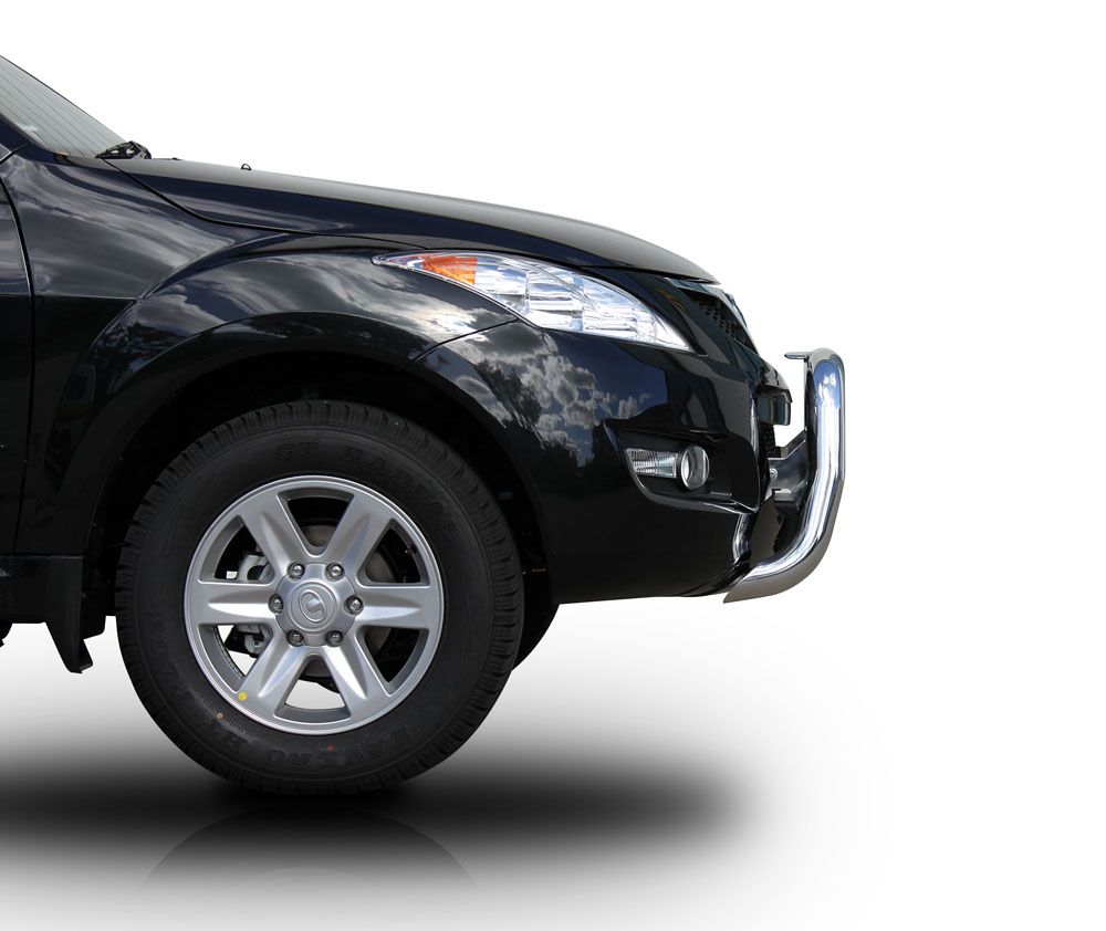 ECB NUDGE BAR (BLACK) TO SUIT GREAT WALL X200/X240 01/2012-01/2014