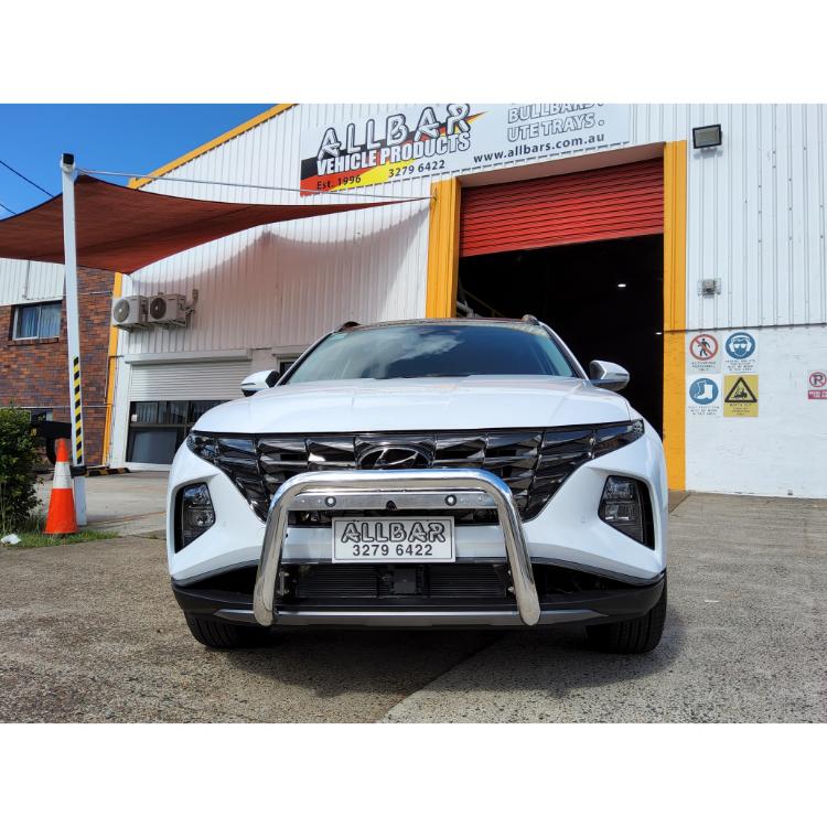 ALL BARS NUDGE BAR (POLISHED ALLOY) TO SUIT HYUNDAI TUCSON HIGHLANDER 2023