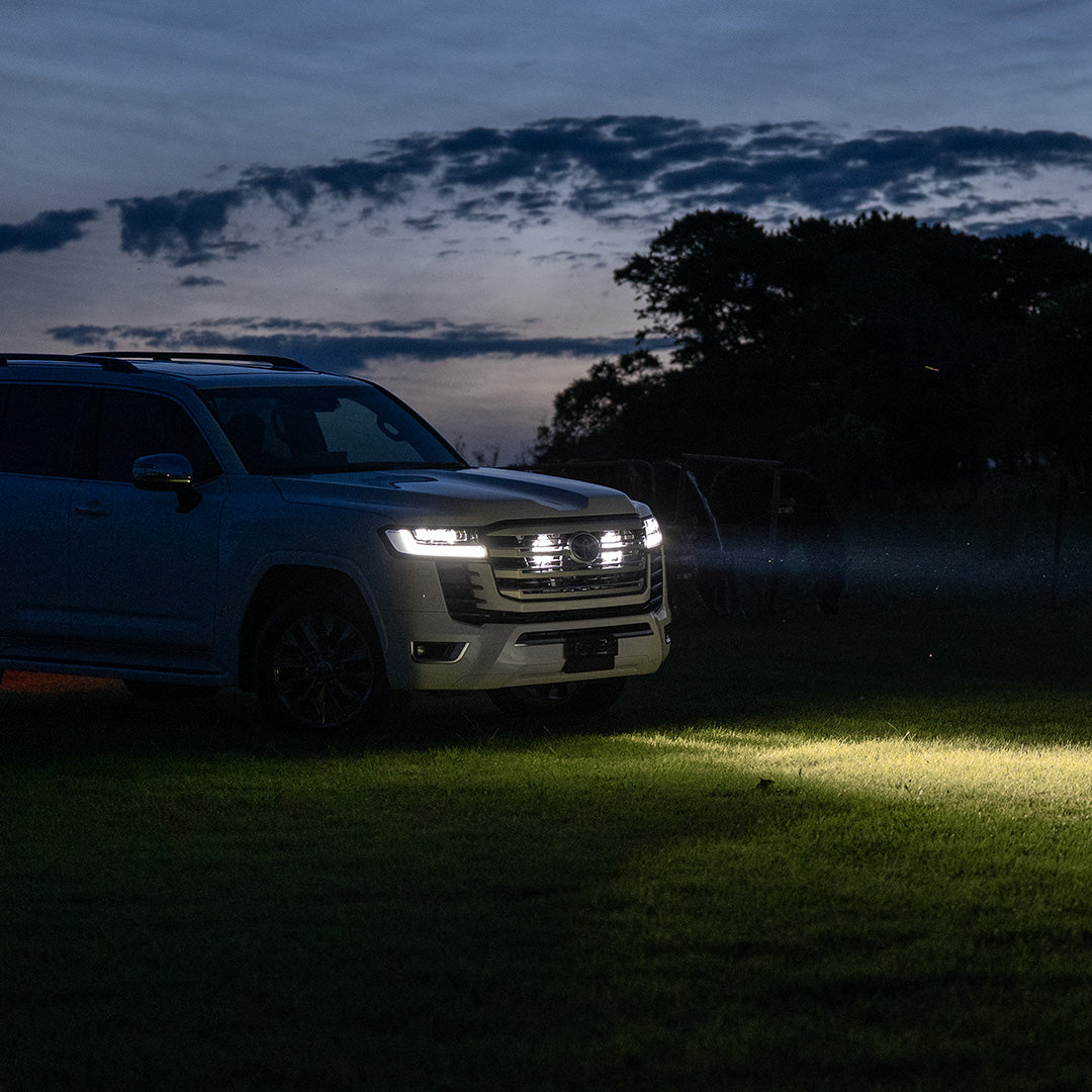 Toyota LandCruiser (LC300) Behind Grille Light Kit