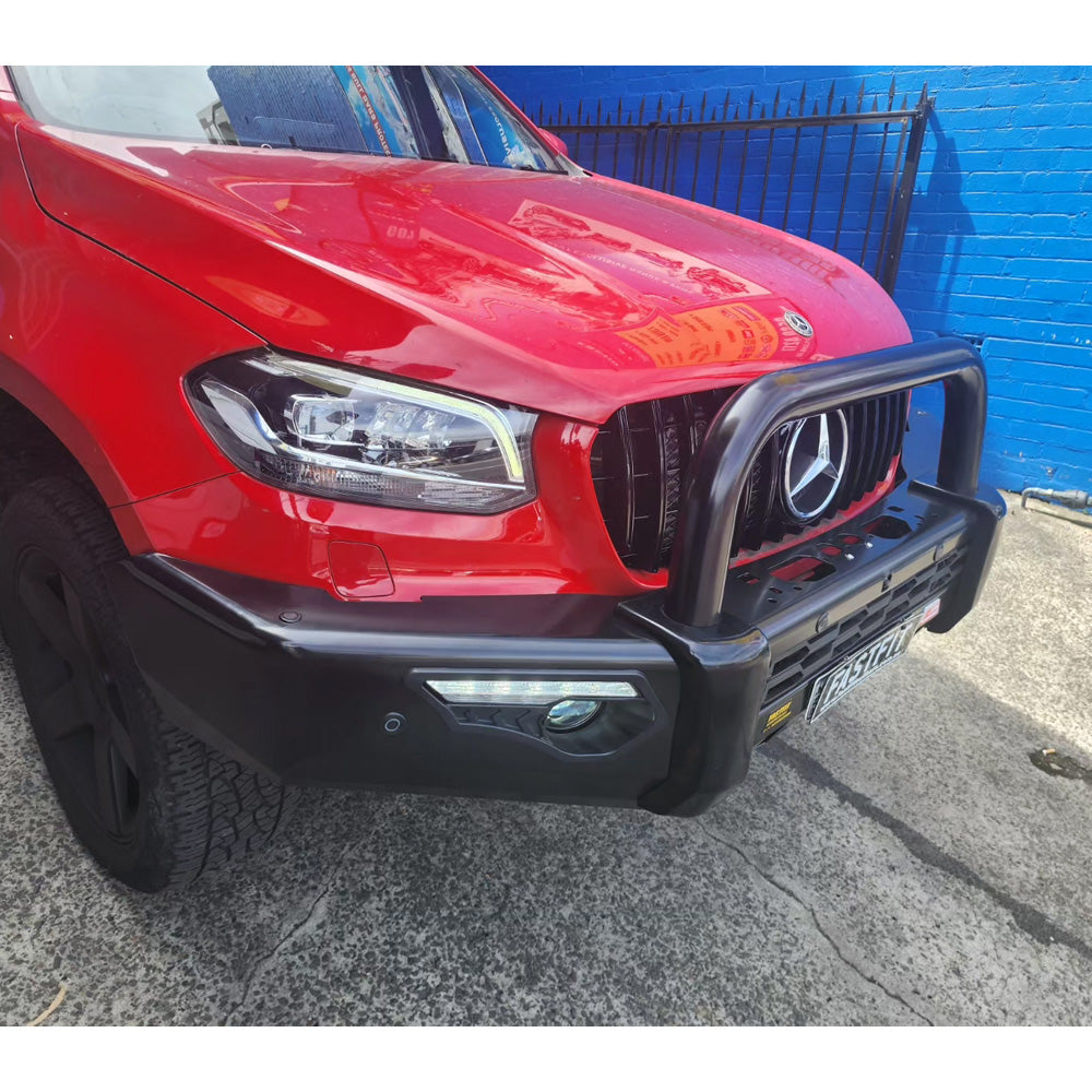 MCC 808-01 Phoenix Bull Bars Single Black Loop Package for Mercedez Benz X Class 2019-Present