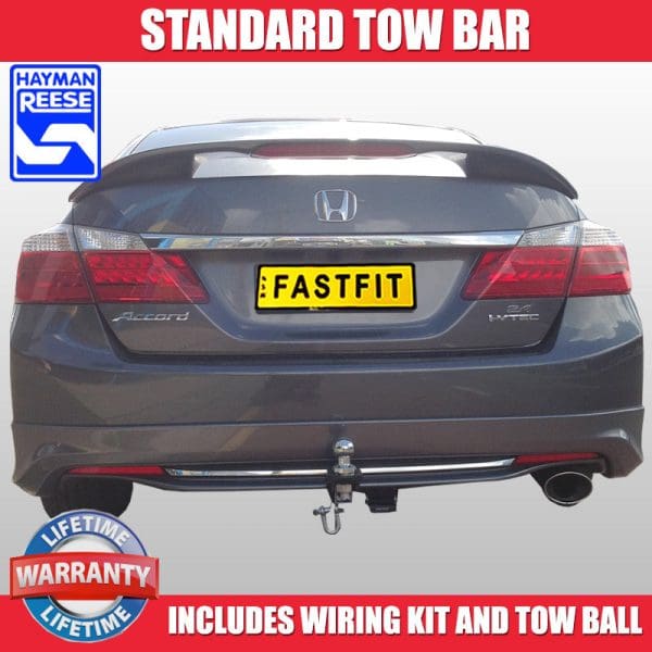 Hayman Reese Standard Tow Bar To Suit Honda Accord Sedan MY13 06/2013