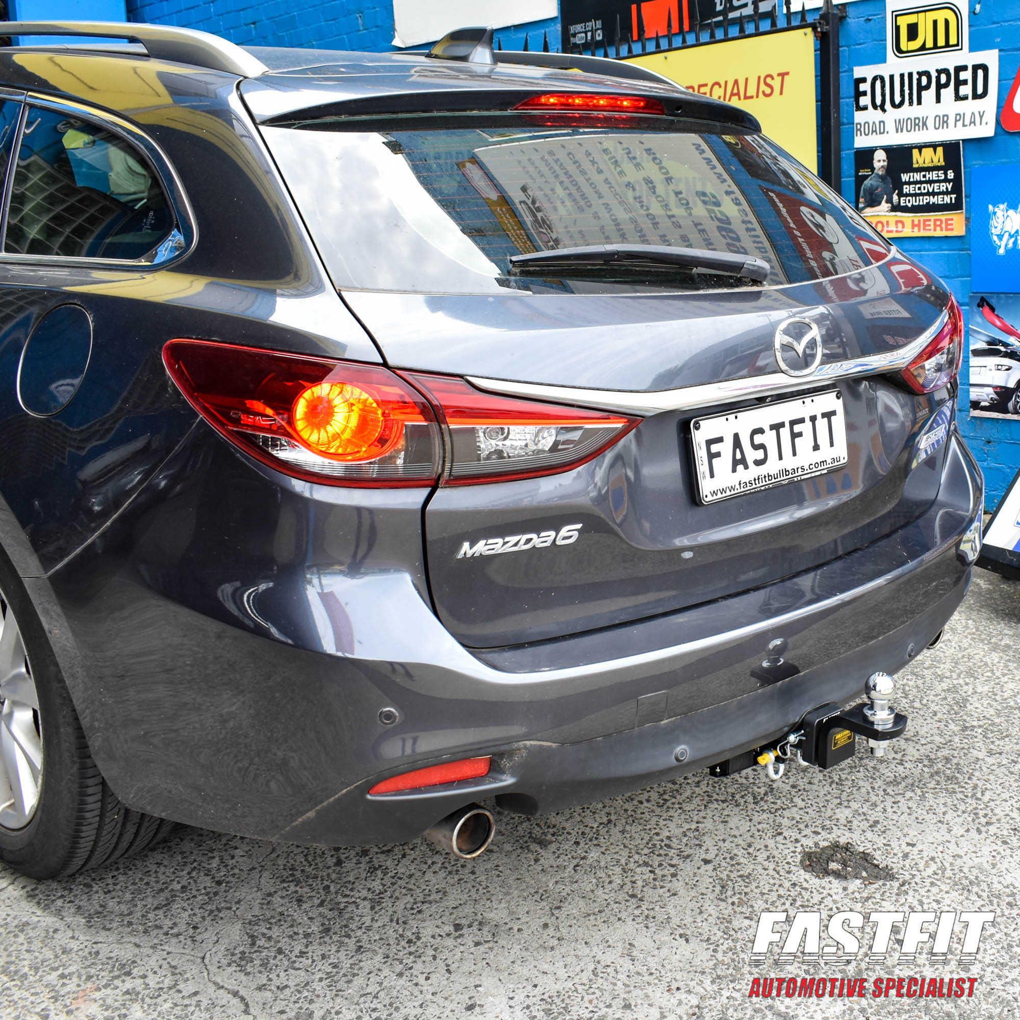 Mazda 6 store wagon towbar