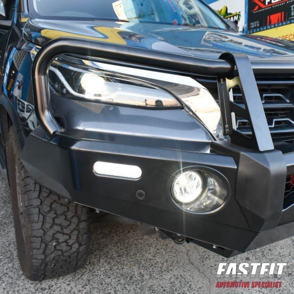 Shop IRONMAN COMMERCIAL DELUXE BULL BAR TO SUIT TOYOTA FORTUNER 2020 ...