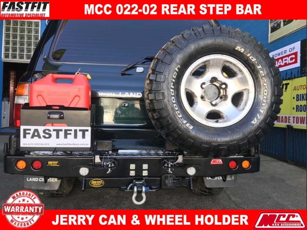 Shop MCC 022-02 Rear Step Carrier Bar With Single Wheel Carrier ...